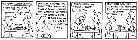PhD Comic Strip