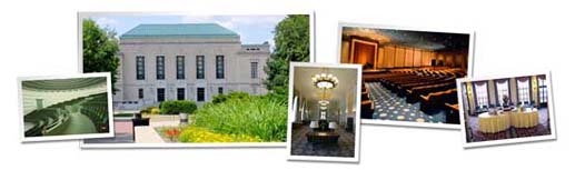 Photographs of the Rackham Building and its facilities