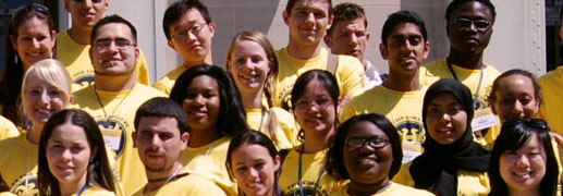 Students in the 2007 Summer Research Opportunity Program